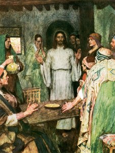 Dann kam Jesus und stand in ihrer Mitte