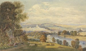 Ansicht von Totnes, Devon von William Havell