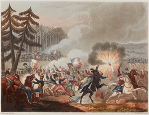 Schlacht von Barrosa am 5. März 1811, graviert von J.C. Stadler, veröffentlicht 1818 von William Heath