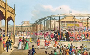 Krönungsprozession von George IV, 1821 von William Heath