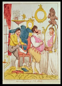 Regency a la Mode, Karikatur