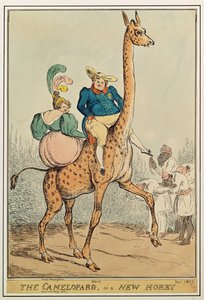 Die Giraffe oder ein neues Hobby, 1827