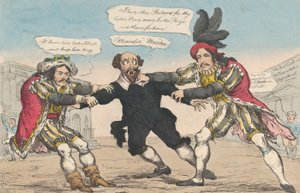 Die Rivalen Richards, oder Shakespeare in Gefahr, 18. Mai 1814 von William Heath