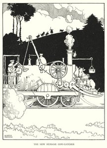 Illustration für Railway Ribaldry von W Heath Robinson