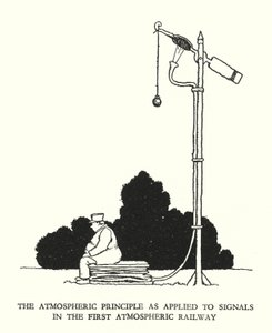 Illustration für Railway Ribaldry von W. Heath Robinson