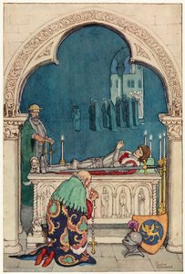 Illustration für Die Abenteuer des Don Quijote von William Heath Robinson