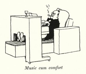 Musik und Komfort (Lithografie)