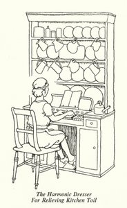 Der harmonische Ankleider zur Erleichterung der Küchenarbeit
