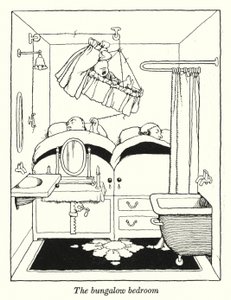 Das Bungalow-Schlafzimmer