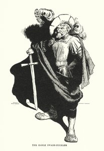 Der Grafen-Schwertkämpfer von William Heath Robinson