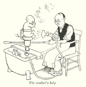 Die Hilfe der Mutter (Litho)