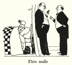 Dünne Wände von William Heath Robinson