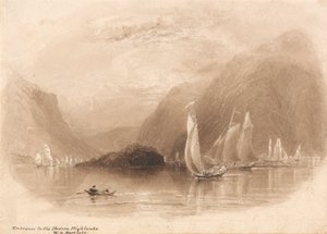 Eingang zu den Hudson Highlands von William Henry Bartlett