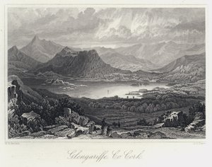 Glengariffe, Co Cork (Stich) von William Henry Bartlett