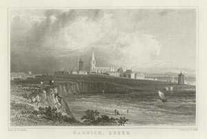Harwich, Essex von William Henry Bartlett