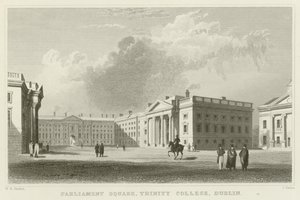 Parlamentsplatz in Dublin
