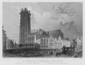 St. Rombault Kirche, in Malines