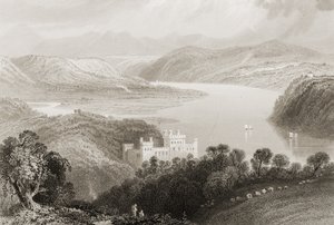 Tal des Blackwater zwischen Youghal (County Cork) und Lismore (County Waterford), Irland, aus 