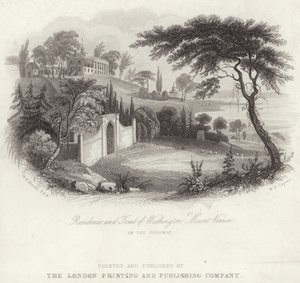 Wohnsitz des Grabes von George Washington in Mount Vernon