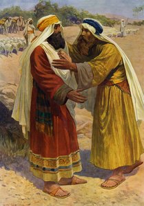 Begegnung von Jakob und Esau von William Henry Charles Groome