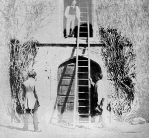 Eine sehr frühe Fotografie von William Henry Fox Talbot, 1844 1904