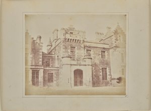 Eingangstür, Abbotsford von William Henry Fox Talbot