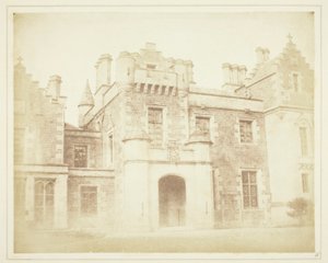 Hallentür, Abbotsford von William Henry Fox Talbot