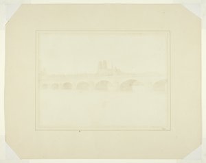 Die Brücke von Orleans von William Henry Fox Talbot