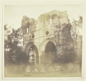Das Grab von Sir W. Scott in der Abtei Dryburgh