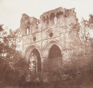 Das Grab von Sir Walter Scott, ca. 1844 von William Henry Fox Talbot