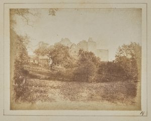 Dasselbe von der anderen Seite gesehen [Schloss Doune] von William Henry Fox Talbot