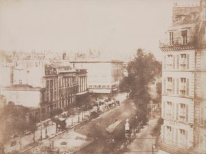 Ansicht der Boulevards in Paris