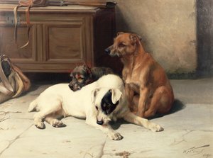Warten auf den Meister von William Henry Hamilton Trood