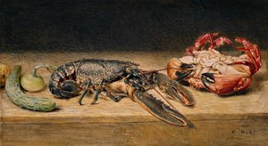 Hummer, Krabbe und Gurke, 1827