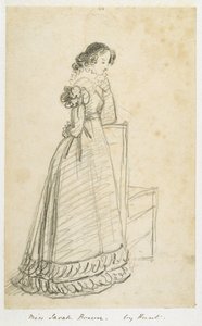 Miss Sarah Bown, später die Frau von Sir Joseph Paxton von William Henry Hunt