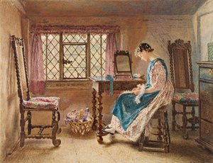 Vorbereitung auf den Sonntag, ca. 1832