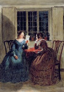 Szene bei Kerzenlicht von William Henry Hunt