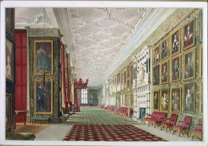 Die Lange Galerie, Hardwick von William Henry Hunt