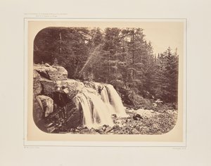 Wasserfall am Mount Blackmore von William Henry Jackson