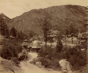 Iron Springs Hotel, Manitou von William Henry Jackson