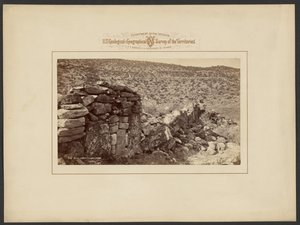 Ruinen im Montezuma-Cañon von William Henry Jackson