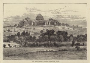 Der Alexandra-Palast, Muswell Hill von William Henry James Boot