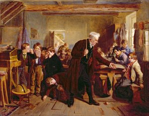 Die Dorfschule, 1857