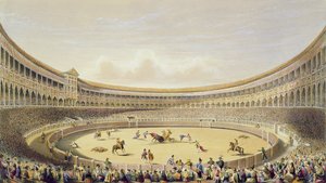 Die Stierkampfarena von Madrid, 1865
