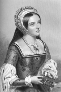 Catherine Parr 1512-1548, die sechste Frau von König Heinrich VIII., 1851 von William Henry Mote