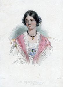 Lady Emily Dungarvon, 19. Jahrhundert von William Henry Mote