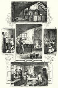 Herstellung von Seife (Gravur) von William Henry Pike