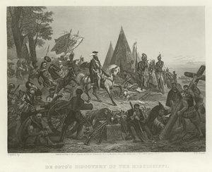 De Sotos Entdeckung des Mississippi