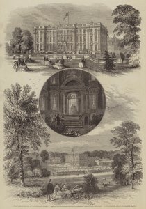 Der Besuch der Königin in Warwickshire von William Henry Prior