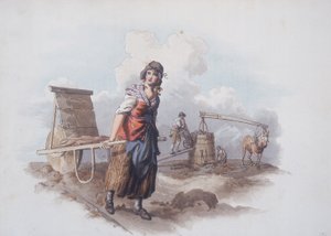 Ziegelmacher, 1808 von William Henry Pyne